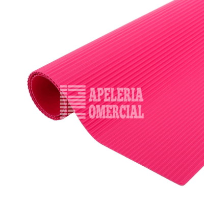 CARTULINA CORRUGADA DE 54X77 CMS. C. ROSA